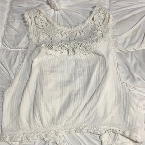 Free People Lace Tank
